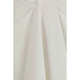 Givenchy White Wool Oves Aries Long Skirt