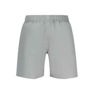 Nike Gray Polyester Men's Swimwear