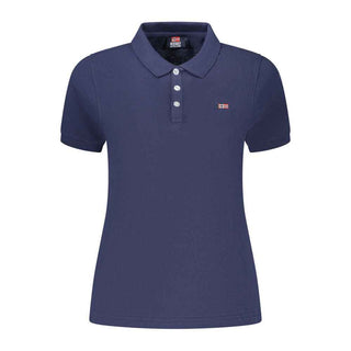 Norway 1963 Blue Cotton Women's Polo Shirt