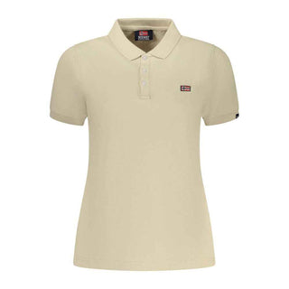 Norway 1963 Beige Cotton Womens Polo