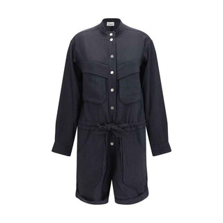 Marant Etoile Black Viscose Jumpsuit