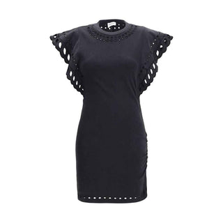 Marant Etoile Black Cotton Casual Dress