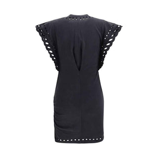 Marant Etoile Black Cotton Casual Dress