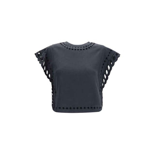 Marant Etoile Black Cotton T-Shirt