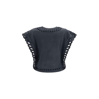 Marant Etoile Black Cotton T-Shirt