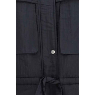 Marant Etoile Black Modal Full-Length Jacket