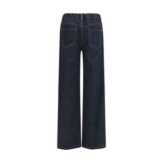 Brunello Cucinelli Blue Cotton Jeans Denim