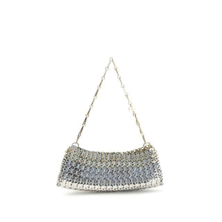 Rabanne Silver Brass Shoulder Bag