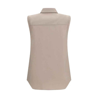 Brunello Cucinelli Beige Cotton Shirt