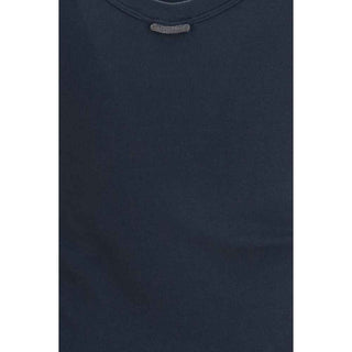 Brunello Cucinelli Blue Cotton T-Shirt