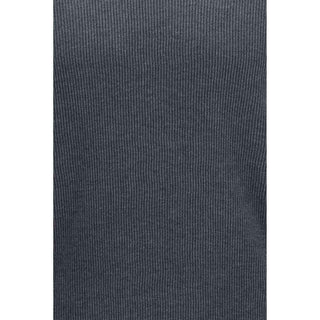 Brunello Cucinelli Gray Cotton Polo Shirt