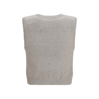 Brunello Cucinelli Beige Cotton Sweatshirt