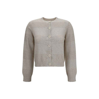 Brunello Cucinelli Beige Cotton Sweatshirt