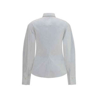 Brunello Cucinelli White Cotton Dress Shirt