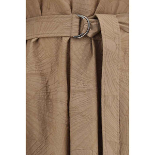 Brunello Cucinelli Beige Cotton Casual Dress