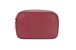 Marc Jacobs Flash Pomegranate Smooth Leather Embossed Camera Crossbody Bag Purse