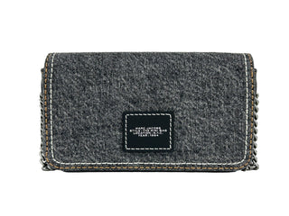 Marc Jacobs The Denim Chain Mini Bag - Black Wash