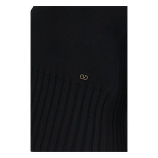 Valentino Black Cotton Cardigan