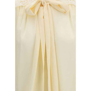 Chloé Beige Polyester Blouse