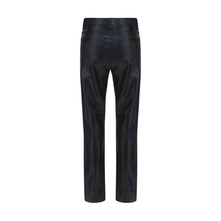 L'Agence Black Leather Pants