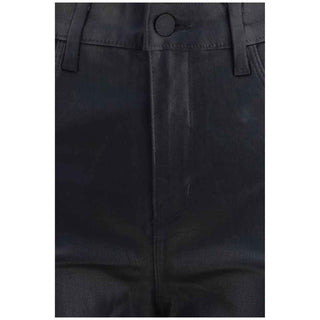 L'Agence Black Leather Pants