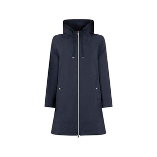 Herno Blue Elastane Coat