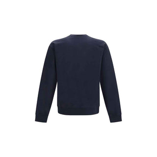 Valentino Blue Cotton Sweatshirt