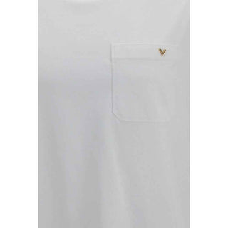 Valentino White Cotton T-Shirt