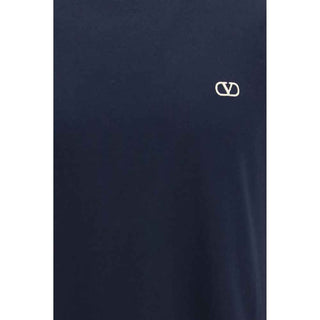 Valentino Blue Cotton T-Shirt