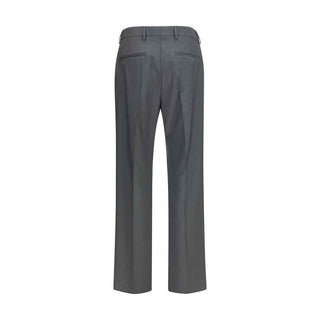 Valentino Gray Wool Oves Aries Dress Pants