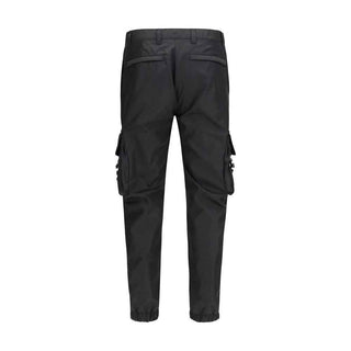 Prada Black Polyamide Cargo Pants