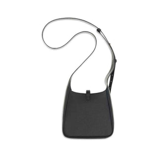 Tory Burch Black Calf Leather Bos Taurus Shoulder Bag