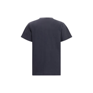 Ganni Black Cotton T-Shirt