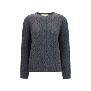 Valentino Gray Wool Oves Aries Sweatshirt
