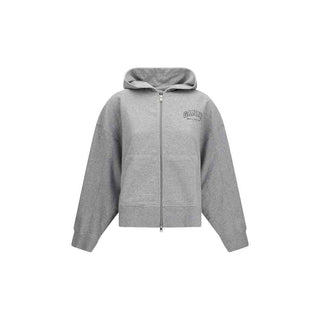 Ganni Gray Cotton Sweatshirt
