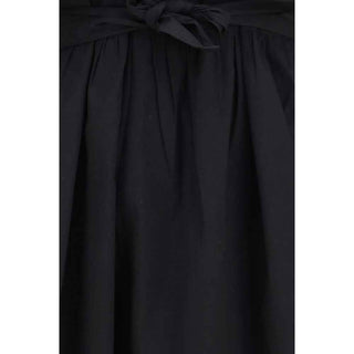 Ganni Black Cotton Casual Dress