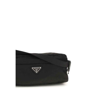 Prada Black Recycled Polyamide Clutch Bag