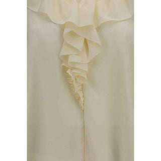 Chloé Beige Silk Blouse