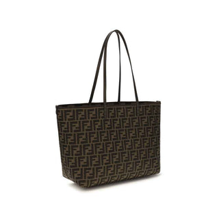 Fendi Brown Polyester Shoulder Bag