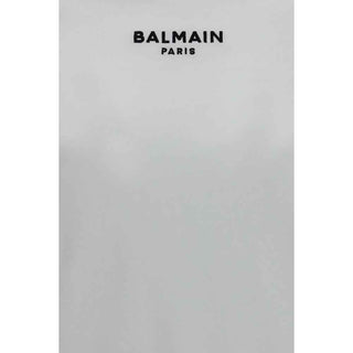 Balmain White Cotton T-Shirt