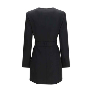 Balmain Black Wool Oves Aries Blazer