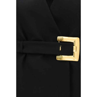 Balmain Black Wool Oves Aries Blazer