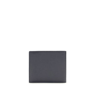 Ferragamo Blue Calf Leather Bos Taurus Wallet