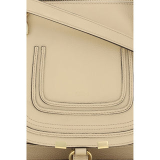 Chloé Beige Calf Leather Bos Taurus Handbag
