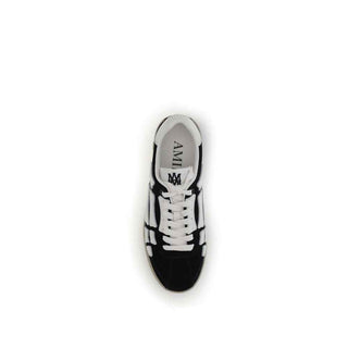 Amiri Black Calf Leather Bos Taurus Athletic Sneakers
