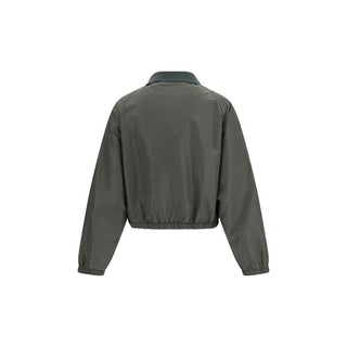Miu Miu Bicolor Polyester Shell Jacket