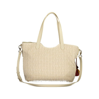 Mario Valentino Beige Polyethylene Women's Bag