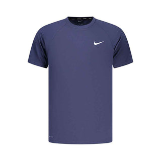 Nike Blue Polyester Men's T-Shirt