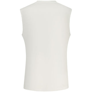 Nike White Polyester Men's Tank