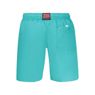Norway 1963 Blue Polyamide Swim Shorts
